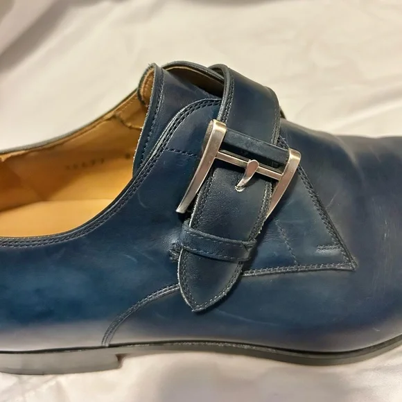 Magnanni Marco Single Monk Strap Dress Shoes - Picture 5 of 7